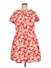 Free Assembly Print Red Casual Dress Size XL - photo 1