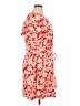 Free Assembly Print Red Casual Dress Size XL - photo 4