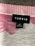 Torrid Floral Pink Pullover Sweater Size Lg Plus (0) - photo 4