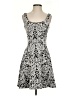 Bar III Paisley Silver Cocktail Dress Size XXS (estimated) - photo 1