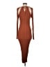 Zara Brown Cocktail Dress Size S - photo 2