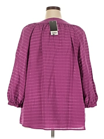 Investments 3/4 Sleeve Blouse (view 2)