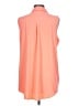 Athleta Orange Sleeveless Button-Down Shirt Size L - photo 2