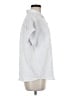 Inner Circle Inc. 100% Polyester White Short Sleeve Blouse Size M - photo 4