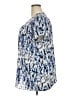 Rose + Olive Blue Short Sleeve Blouse Size 2X - photo 5