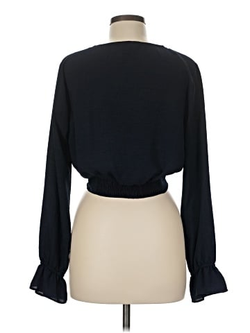 Topshop Long Sleeve Blouse (view 2)