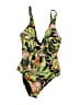 Sofia by Sofia Vergara Tropical Green One Piece Swimsuit Size S - photo 1