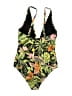 Sofia by Sofia Vergara Tropical Green One Piece Swimsuit Size S - photo 2