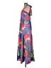 Umgee 100% Polyester Tropical Blue Casual Dress Size S - photo 5