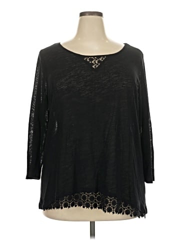 Cable & Gauge 3/4 Sleeve T-Shirt (view 1)