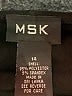 MSK Black Cocktail Dress Size 14 - photo 7