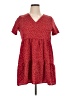 Unbranded Polka Dots Red Casual Dress Size XL - photo 1