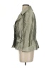 Kay Unger Metallic Silver Jacket Size S - photo 5