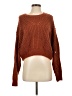 Kendall & Kylie 100% Acrylic Brown Pullover Sweater Size S - photo 1