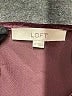 Ann Taylor LOFT Burgundy Short Sleeve Blouse Size M - photo 7
