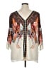 Rose + Olive Ivory 3/4 Sleeve Blouse Size 1X - photo 2
