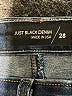 Just Black Blue Jeans Size 28 waist - photo 7