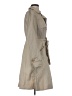 Max Studio Gray Tan Trenchcoat Size S - photo 4
