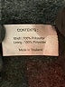 Gallery 100% Polyester Black Coat Size 14 - photo 7