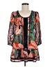 Odille Orange 3/4 Sleeve Blouse Size 6 - photo 1