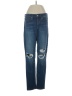 Gap Hearts Blue Jeans Size 27R WAIST - photo 1