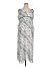 CAbi 100% Polyester Silver Cocktail Dress Size XL - photo 1