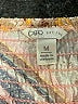 Cato 100% Rayon Orange 3/4 Sleeve Blouse Size M - photo 7