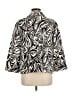 Karin Stevens Animal Print Ivory Blazer Size M (estimated) - photo 2