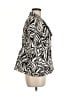 Karin Stevens Animal Print Ivory Blazer Size M (estimated) - photo 4