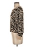 Jessica Simpson Animal Print Tan Pullover Sweater Size XS - photo 5