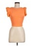Zara Orange Short Sleeve Top Size M - photo 1