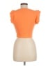 Zara Orange Short Sleeve Top Size M - photo 2