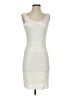 BCBGMAXAZRIA Ivory Cocktail Dress Size S - photo 1