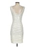 BCBGMAXAZRIA Ivory Cocktail Dress Size S - photo 2