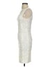 BCBGMAXAZRIA Ivory Cocktail Dress Size S - photo 5