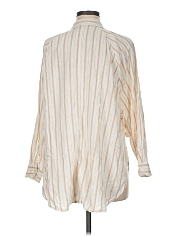 Aerie Long Sleeve Button-Down Shirt (view 2)