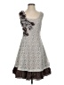 Ryu 100% Polyester Gray Cocktail Dress Size S - photo 1
