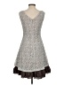 Ryu 100% Polyester Gray Cocktail Dress Size S - photo 2