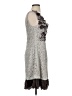 Ryu 100% Polyester Gray Cocktail Dress Size S - photo 4