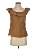 Allison Taylor 100% Cotton Brown Sleeveless Blouse Size S - photo 1