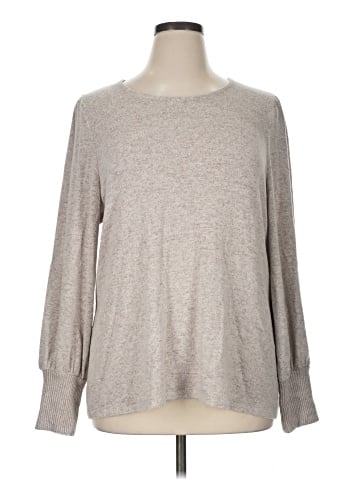 Bobeau Pullover Sweater (view 1)