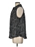 Elle 100% Polyester Black Sleeveless Blouse Size L - photo 5