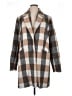 Paige Checkered-gingham Brown Coat Size XL - photo 1