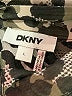 DKNY 100% Polyester Animal Print Silver Long Sleeve Blouse Size L - photo 7