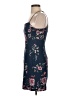BCBGeneration Floral Blue Cocktail Dress Size 4 - photo 5