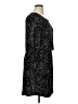 Apt. 9 Stars Black Casual Dress Size XL - photo 4