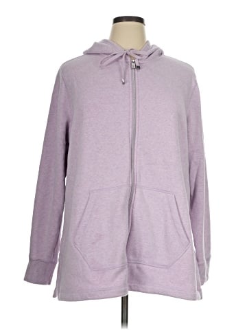 Isaac Mizrahi LIVE! Zip Up Hoodie (view 1)