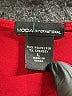 Moda International Solid Red Cocktail Dress Size L - photo 7