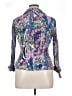 Alberto Makali 100% Cotton Print Purple Blazer Size XL - photo 2
