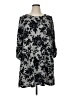 Apt. 9 Print Gray Casual Dress Size XL - photo 1